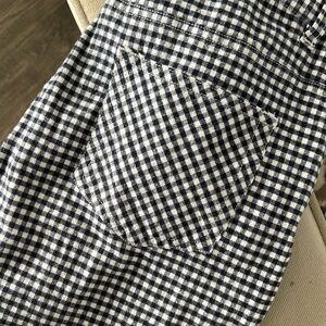 Brandy Melville John Galt Black and White Gingham Pants
